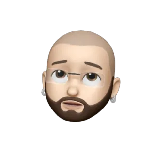 💥 Memoji, Avatar, Emoji, Cartoon-Gesicht, Digitales Gesicht whatsapp sticker