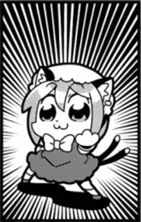🤘 anime, cat, cartoon, kawaii, manga telegram sticker