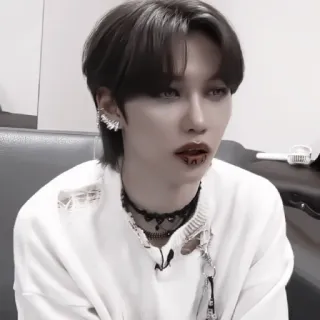 🍩 Felix K-pop, música, idol, cantor, Stray Kids, Felix telegram sticker