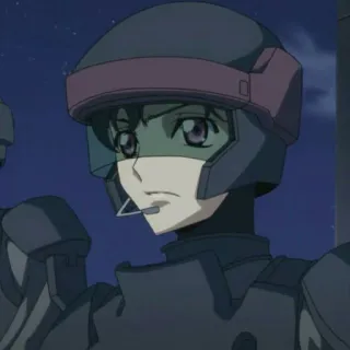 🔗 Anime, Militar, Capacete, Soldado, Uniforme telegram sticker