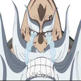 😢 آخرتي بـ شيبه أشيب anime, menangis, teks arab, orang tua, jenggot putih whatsapp sticker