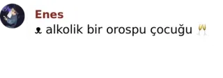 🏳️ alkolik bir orospu çocuğu offensive, insulting whatsapp sticker
