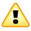 ⚠️
