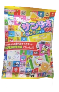 🍫 コレクション100
514からの歴代キャラクターッ
100種類の個包装になったよ! sanrio, персонаж, стикер, коллекция, японский telegram sticker