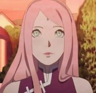 🌟 Sakura Naruto Sakura Haruno, Naruto, Anime, Manga, Personaggio, Ninja, Femmina telegram sticker