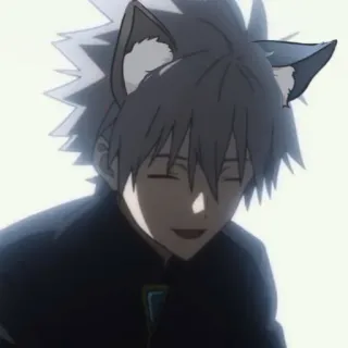 😸 アニメ, 猫耳, かわいい, マンガ, 猫, 可愛い telegram sticker