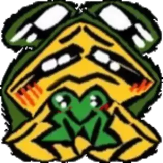 🐸 katak, meme, pepe, budaya internet, kartun whatsapp sticker