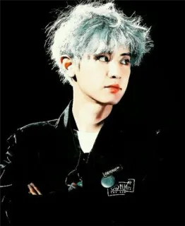 😐 kpop, asian, man, music, singer, celebrity telegram sticker