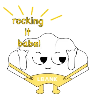 LBank telegram stickers