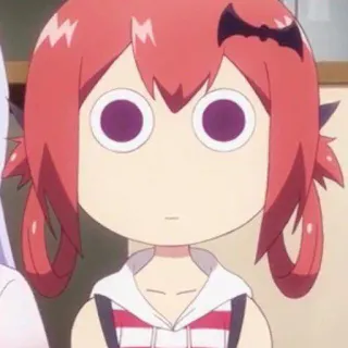 😕 Anime, Desenho animado, Engraçado, Expressão, Fofo, Mangá telegram sticker