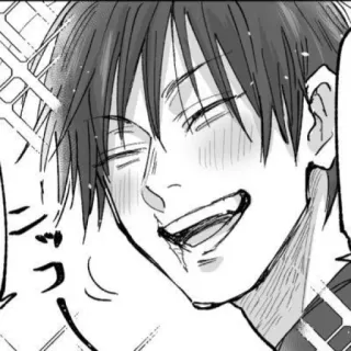 🎴 シャッ Anime, Manga, Arte, Dibujo, Retrato, Cara, Expresión telegram sticker