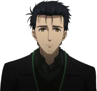 🙁 Rintaro Okabe Steins;Gate 애니메이션, 캐릭터, 슈타인즈 게이트, 오카베 린타로, 오카베 telegram sticker