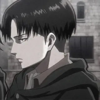 ─ׅ̈́̈́• Levi Ackermanᱸᱹ @LEVIOSAASTICKER 🧺𖣻◷໋͓֡ telegram stickers