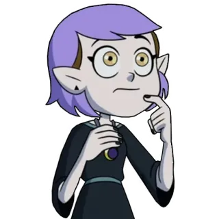 😳 Amity Blight The Owl House cartoon, disney, amity blight, the owl house telegram sticker