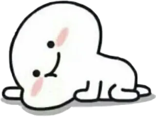 🙂 Blob, Schattig, Simpel, Personage, Minimalistisch telegram sticker
