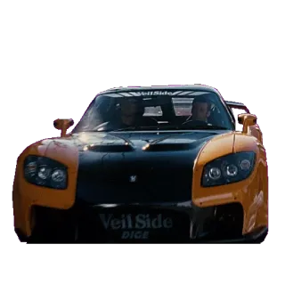 🚗 Auto, Rennen, Rennsport, Gelb, Schnell, Fahrzeug, KFZ telegram sticker