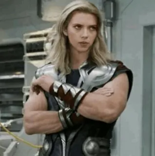 😐 Thor Thor, Marvel, Super-herói, Cosplay, Vingador telegram sticker