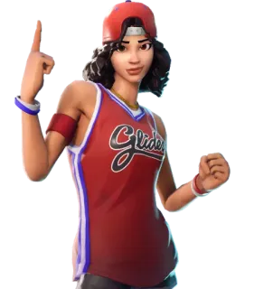 👆 Gliders phụ nữ, thường ngày, đỏ, mũ lưỡi trai, trẻ telegram sticker