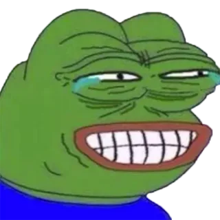 😂 Pepe the Frog Meme, Pepe, Kikker, Internet meme, Cartoon whatsapp sticker