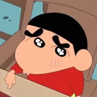 🌱 Shin-chan Anime, Cartone animato, Shinchan, Bambino whatsapp sticker