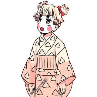 💎 @HAWKS Anime, Kimono, Personaggio, Disegno telegram sticker