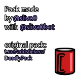 Complete blackness by @s0untitled whatsapp stickers