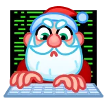 Santa Emoji telegram emojis 🧑💻