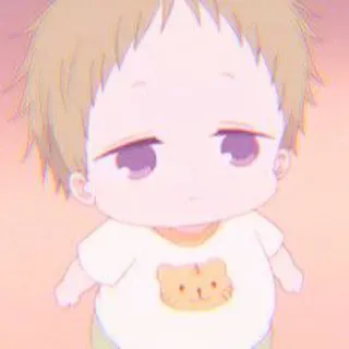 🍰 anime, baby, cute, cartoon, kawaii telegram sticker