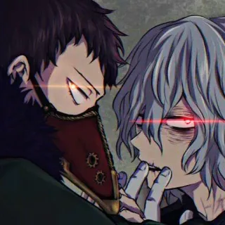 😋 Tomura Shigaraki My Hero Academia anime, manga, villain, My Hero Academia, Tomura Shigaraki, Overhaul telegram sticker