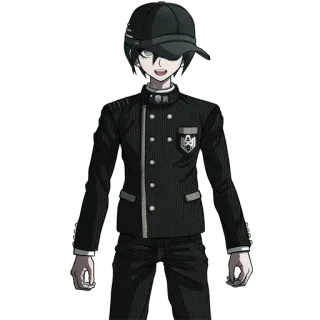 😃 Shuichi Saihara Danganronpa V3: Killing Harmony Аниме, Персонаж, Видеоигра, Danganronpa telegram sticker