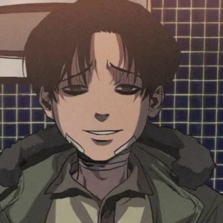 🐾 Yoon Bum Killing Stalking killing stalking, yoon bum, horror, manhwa, personaggio, adesivo telegram sticker