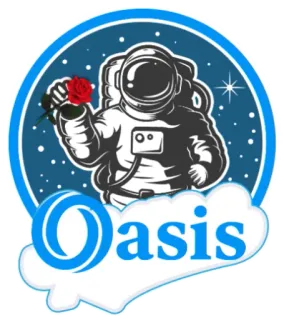 OasisSpaceRoses telegram stickers