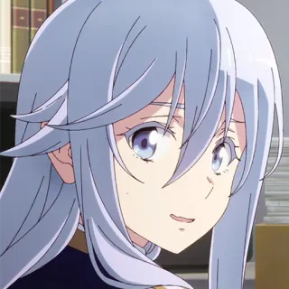 💎 Lena Milize 86 Anime, Personagem, Lena Milize, 86, Garota, fofa telegram sticker