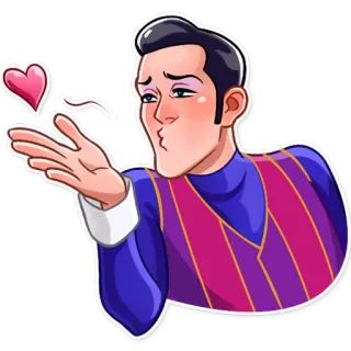 Robbie Rotten telegram stickers