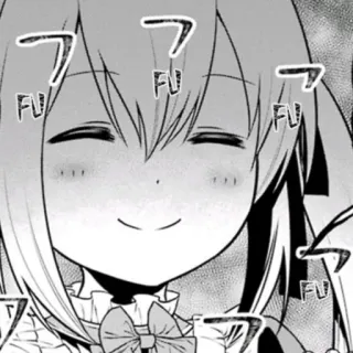 💢 FU Anime, Mangá, Sorriso, Fofo telegram sticker