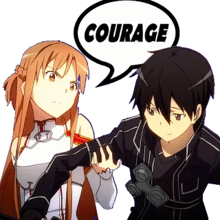 @STIKERFORALL SWORD ART ONLINE whatsapp stickers