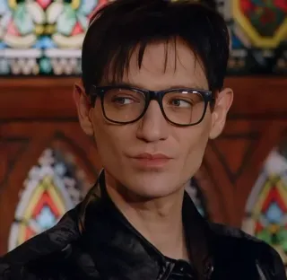 🌟 Brad Majors The Rocky Horror Picture Show Brad Majors, The Rocky Horror Picture Show, cult classic, glasses, movie character telegram sticker