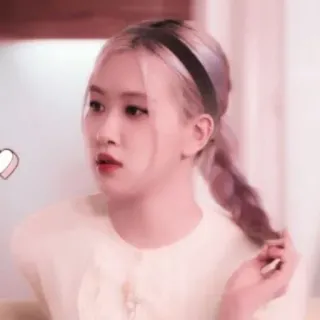 🌹 Rose kpop, rose, cantante, música, artista whatsapp sticker