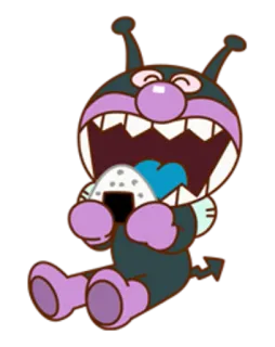 🍙 Cartone animato, Personaggio, Illustrazione, Anime, Arte digitale, Divertente, Carino telegram sticker