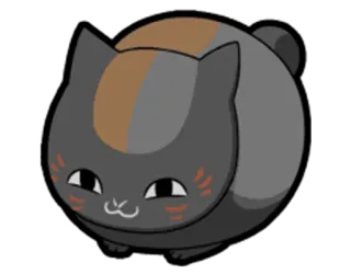 😄 gato, pegatina, dibujo animado, animal, lindo whatsapp sticker
