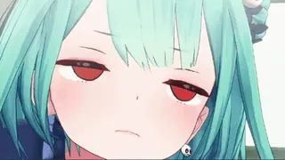 😒 Uruha Rushia Anime, Garota, Vtuber, Uruha Rushia, Preguiçoso, Hololive telegram sticker