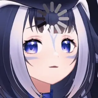 🤔 Shylily Virtual YouTuber telegram sticker