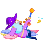 🤤 wizard, cartoon, magic, fantasy telegram sticker