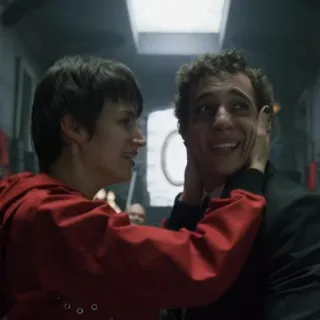 Money Heist| @Bialy_Wilk telegram stickers