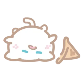 🍦 lindo, gato, kawaii, animal, pegatina, dibujo animado telegram sticker