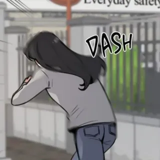 🐾 DASH arrancada, corrida, ação, movimento, velocidade telegram sticker