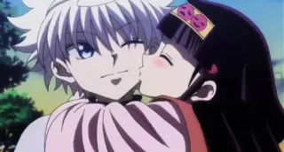 💘 Killua Hunter x Hunter Anime, Bacio, Personaggio, Killua, Hunter x Hunter telegram sticker
