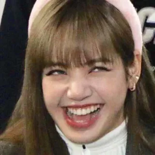 😏 Lisa kpop, idol, cantor, rosto, engraçado, meme, asiática, mulher telegram sticker