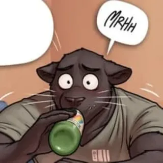 😨 MRHH animal, cartoon, cat, drinking, mrhh whatsapp sticker