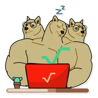 Doge³ telegram stickers
